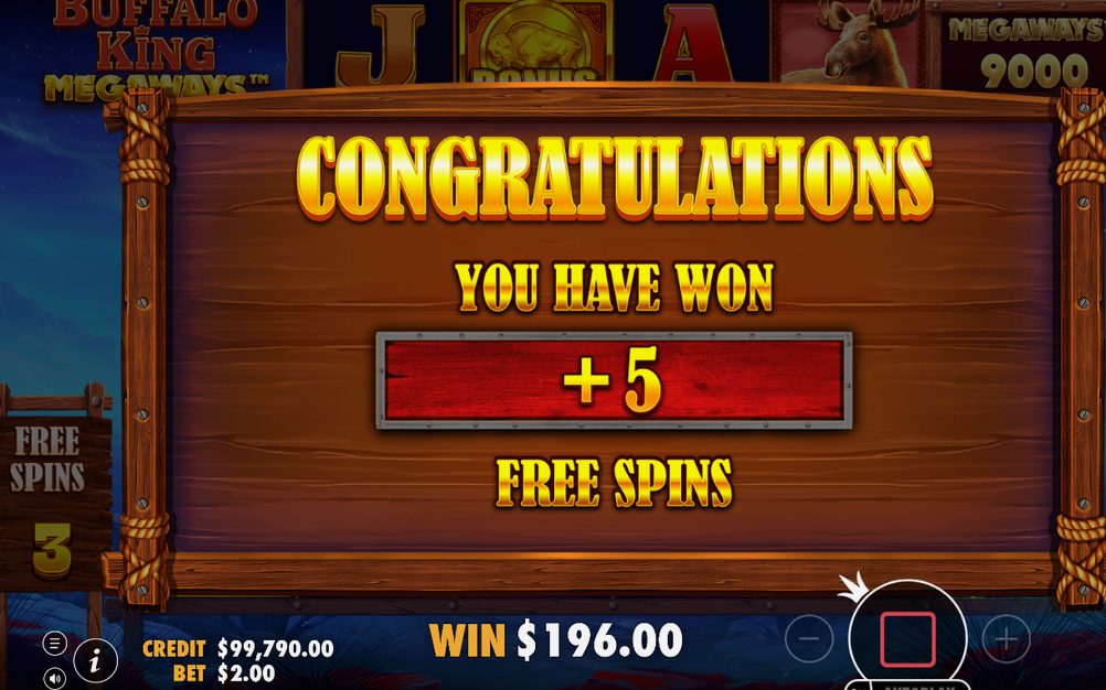 Free Spins med nattlig stjärnhimmel som bakgrund