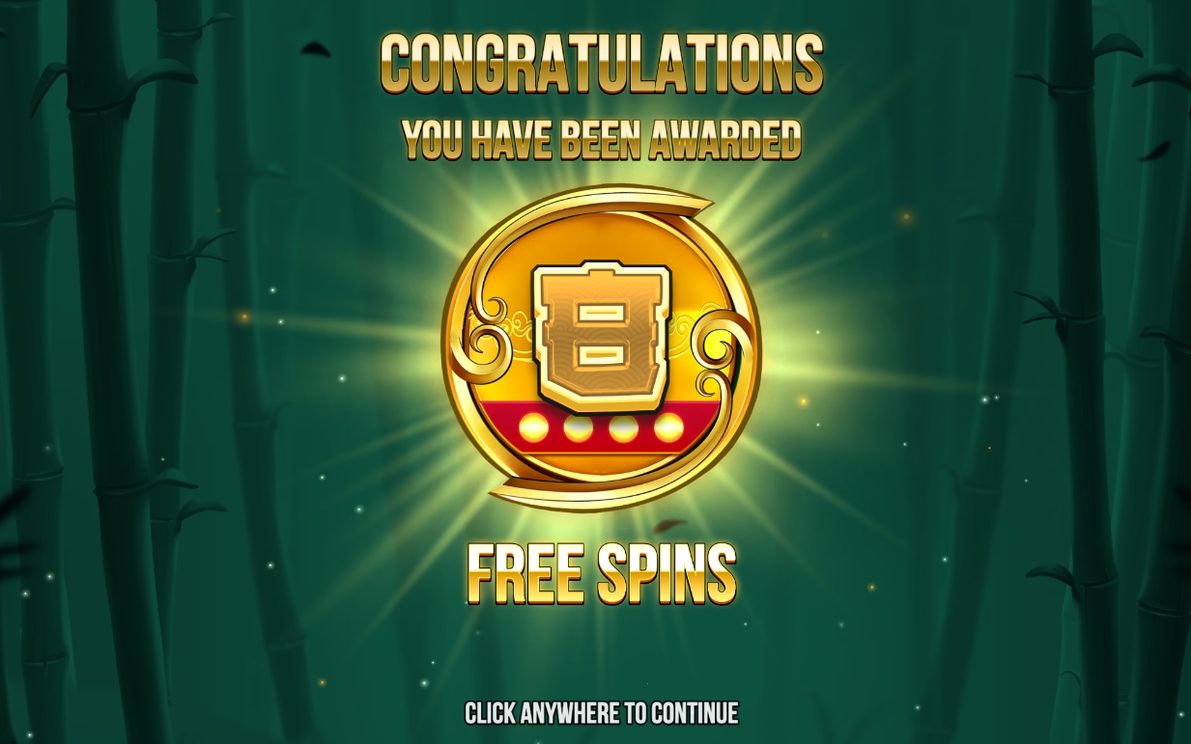 Free Games Feature med mätaren för kortsymboler till höger